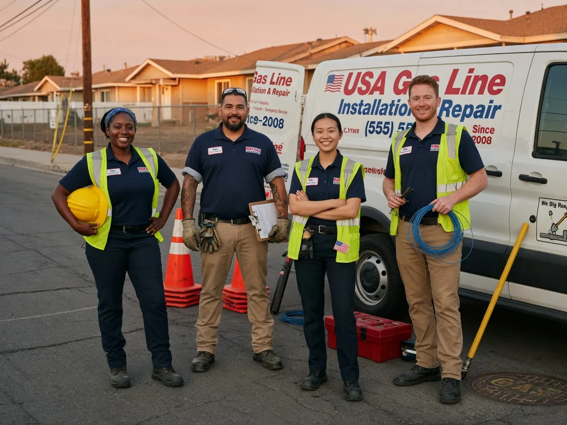 Gas Line Installation company in Chandler, IN